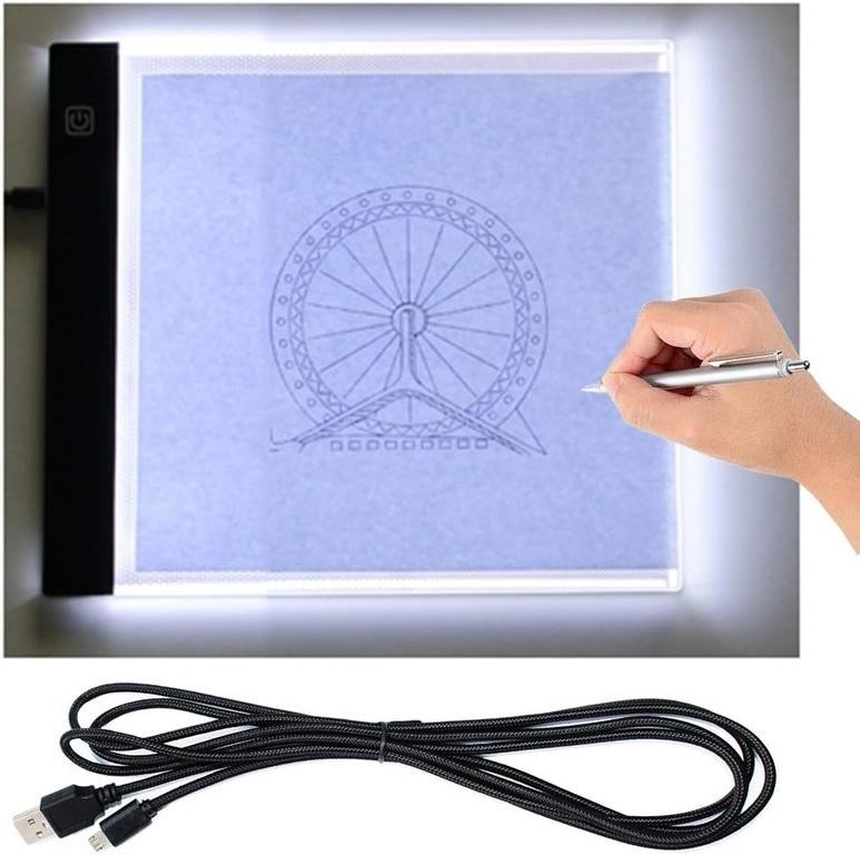 A4 LED LIGHT TRACING BOARD FOR DRAWING 10x13.75"