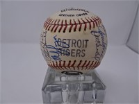 1985 Tigers Autographed Baseball w/ (26) Autos