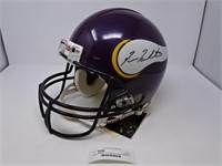 HOF Fran Tarkenton Large Riddell Signed Helmet