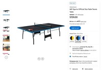 B9865  MD Sports Table Tennis Table