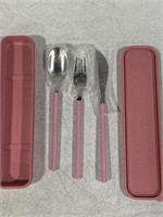 CAMPING UTENSILS 3PC AND CASE