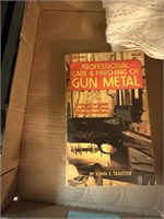 Professional care & finishing of gun metal book