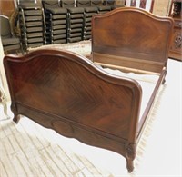 Louis Philippe Style Mahogany Bed.