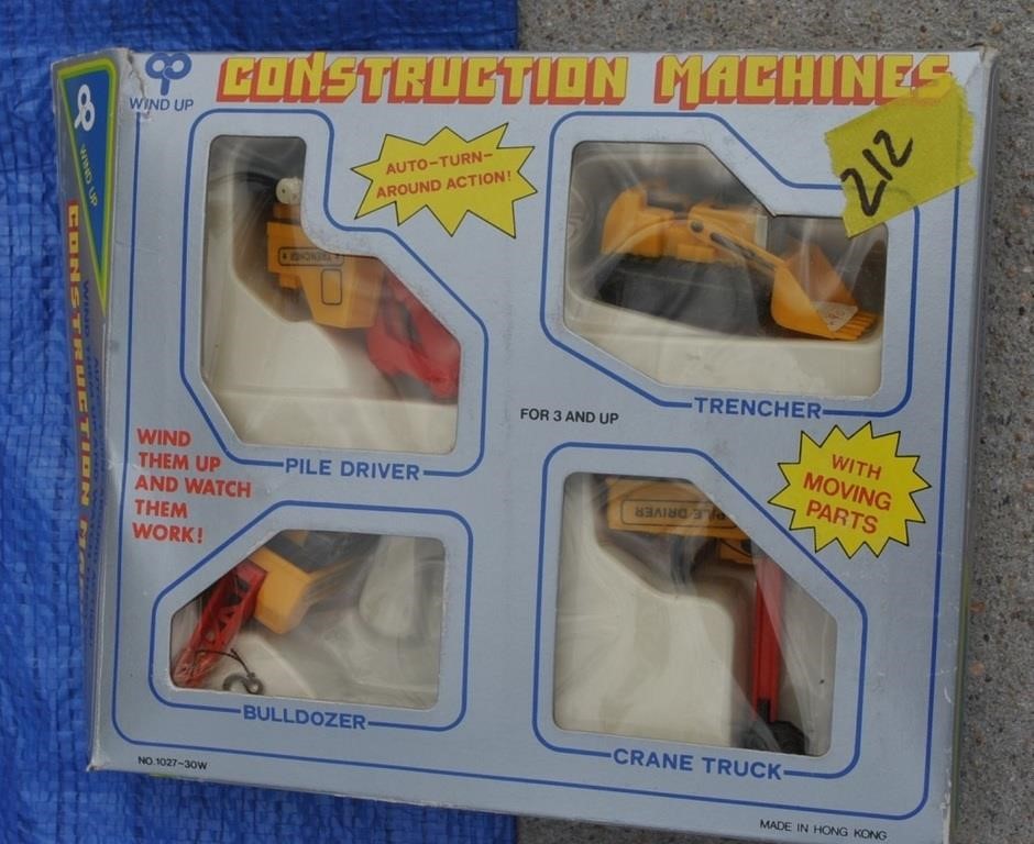 Wind up Construction machines