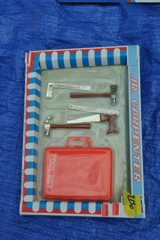 Jr. Carpenter plastic tool set new in package