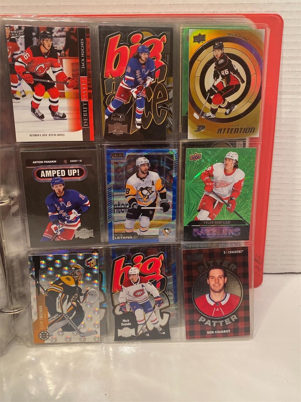 Hockey Insert Card Lot