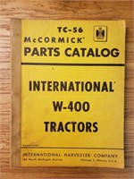 IH w400 parts catalog