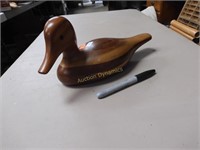 Carved Wooden Duck, Bob Cook, The Duck Shop