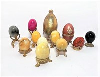 Stone & Plastic Eggs