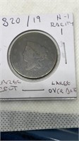 1820/19 Large Cent