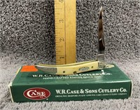 Case XX 510096SS Stag Tiny Toothpick Pocketknife
