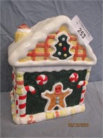 Gingerbread House Cookie Jar