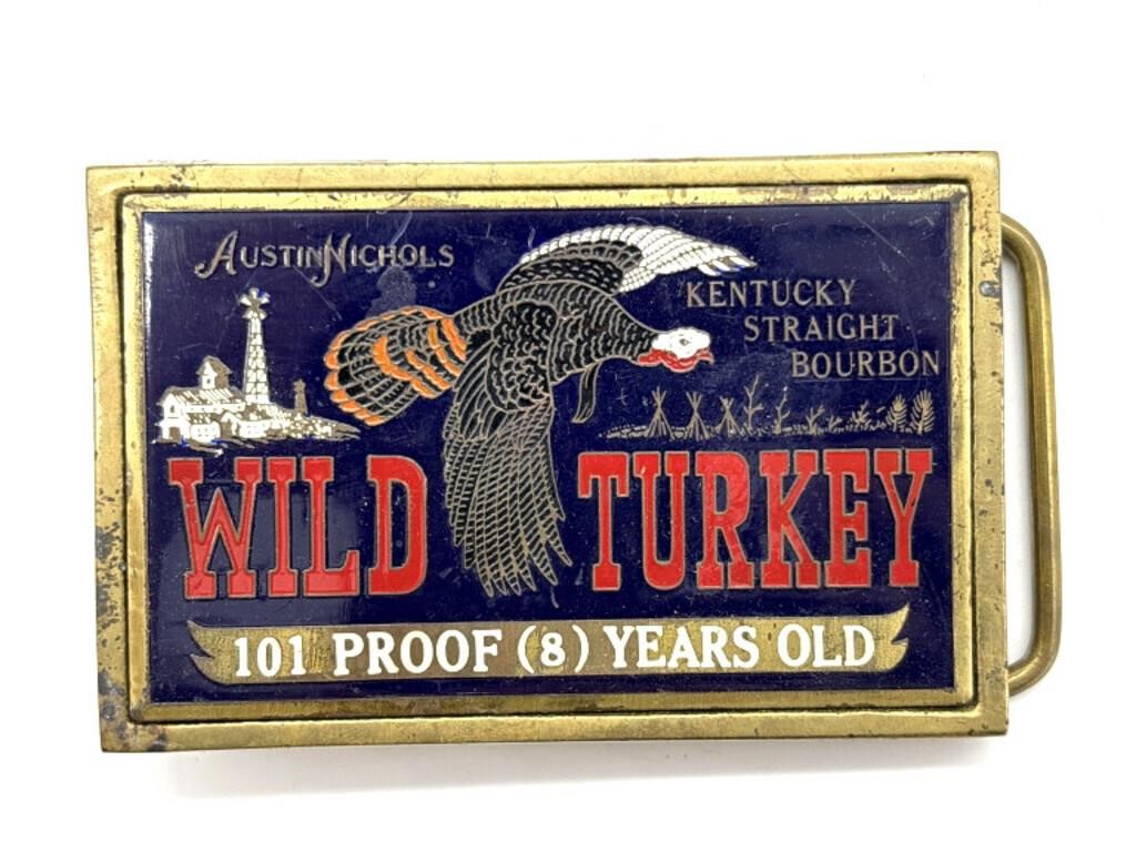 Wild Turkey Belt Buckle