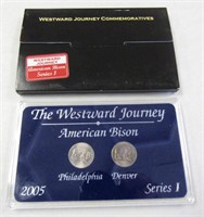 2005 Westward Journey American Bison Coins
