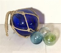 Glass Float Globes Macrame