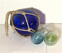 Glass Float Globes Macrame Beach Decor