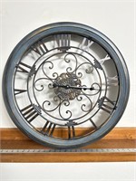 26 inch metal wall clock