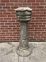 Cast Concrete Pedestal