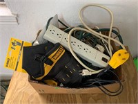 DeWalt drill holster and extension cords