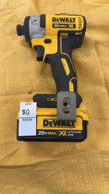 Dewalt DCF887 1/4 inch impact driver