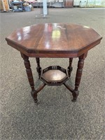 Antique Octagon Side Table