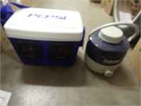 Pepsi Kool Tunes Cooler & Coleman Poly Cooler