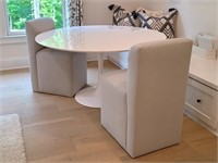3PC DINING TABLE AND CHAIRS