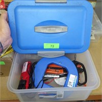 VOLTAGE TESTER, FISH TAPE, WIRE STRIPPERS, ELEC. >