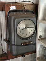 Antique IBM Time Clock