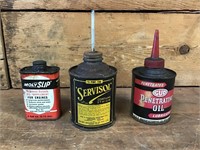 3 x Oil Tins