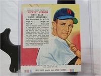 1955 Redman All-Star Series #12 "Mickey" Vernon
