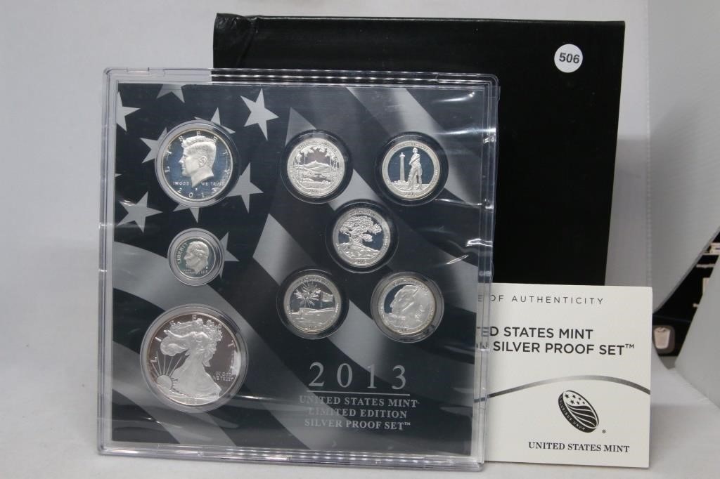 2013-s Limited Edition Silver Proof Set