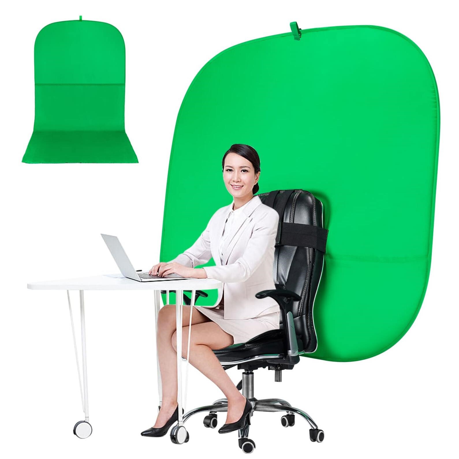 RGTBANWPN Green Screen Chair, 59in Portable Green