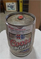 5 Liter Coors Light Commemorative can