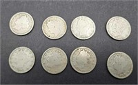 8 V nickels