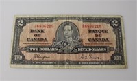 Bank of Canada Two Dollar Bill