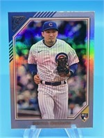 Seiya Suzuki Topps Gallery Foil Rookie Card