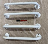 (4) 16" Invacare Metal Grab Bars/Handles