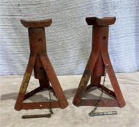 (2) Automotive Adjustable Jack Stands