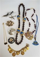 Designer Vintage Jewelry Lot Of 10