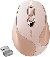 Wireless Mouse,2.4G Rechargeable Ergonomic Mouse