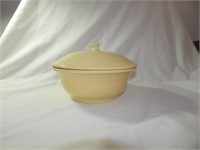 Homer Laughlin Fiesta Covered Casserole Yellow