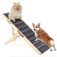 Dog Ramp for Bed Wooden Dog Ramps for High Beds