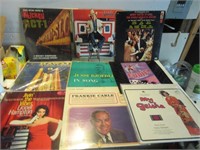 LOT OF 9 ASSORTED  VINTAGE RECORDS