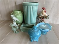 McCoy Pottery; Vases; and more