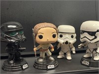 FUNKO POP BOBBLE HEAD STAR WARS LOT