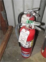 (2) Fire Extinguishers