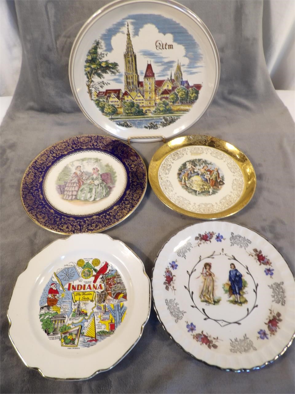 Five Collector Plate