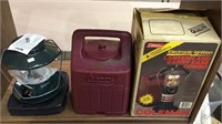 Coleman lantern and carry case combo in the box,