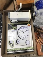Ice Crusher, Weather Station wall clock